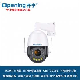 4G无线智能AI网络高清变焦小球机KN-4G86M4/5/8/12A-6ZB